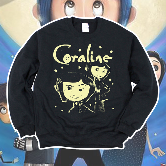 Coraline Horror Sweatshirt