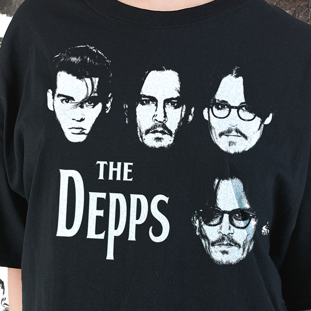 Johnny Depp X Beatles Vintage Band Shirt | Johnny Depp Shirt